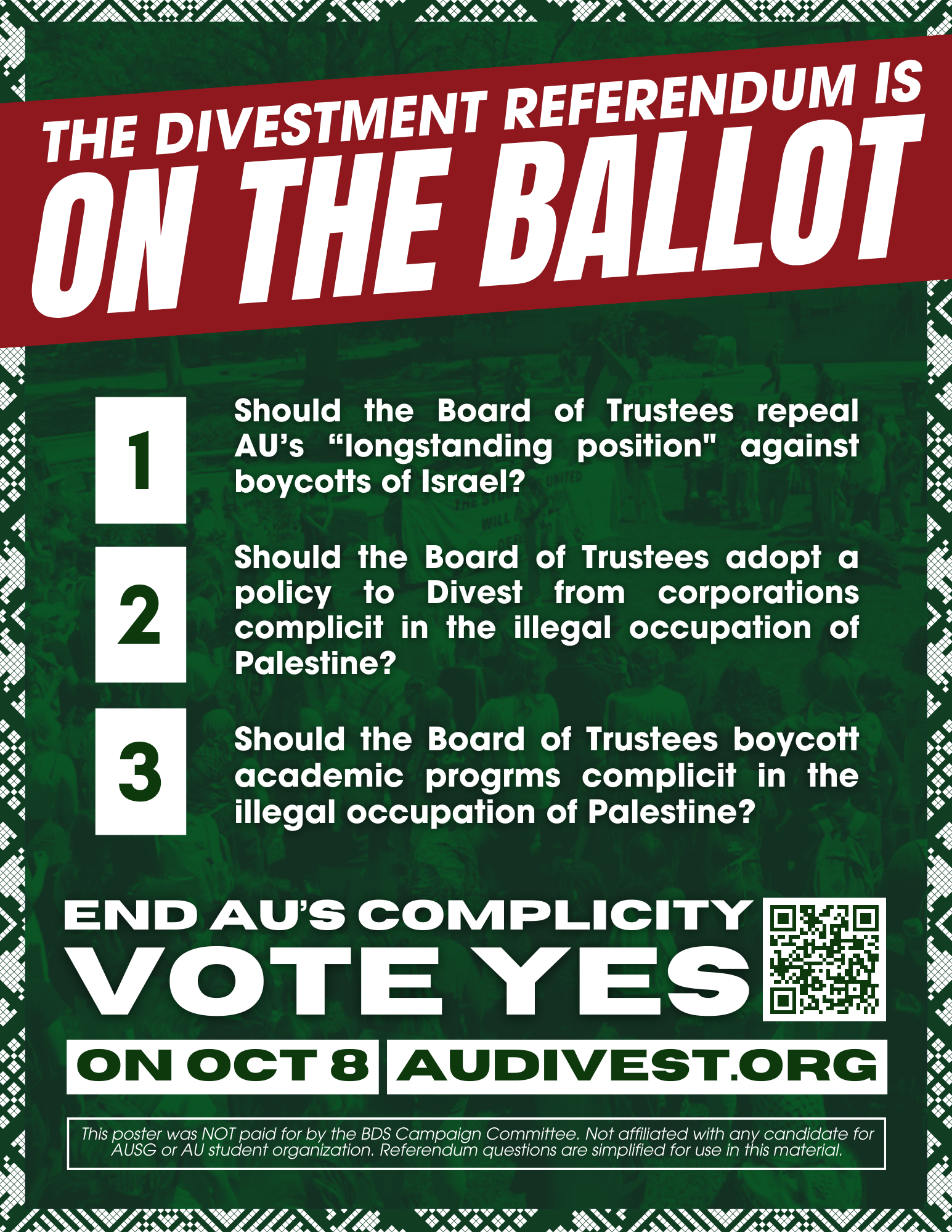 https://www.audivest.org/wp-content/uploads/2024/09/Dark-Green-BDS-Poster-Authorized.png